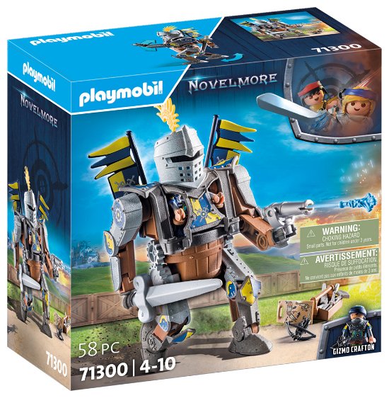 Cover for Playmobil · Playmobil Novelmore Gevechtsrobot - 71300 (Leketøy)