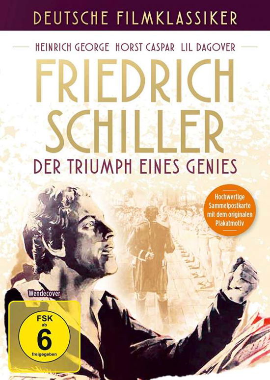 Cover for Caspar,horst / George,heinrich / Dagover,lil/+ · Friedrich Schiller-der Triumph Eines Genies (DVD) (2021)
