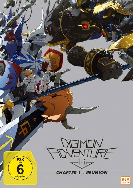 Cover for Digimon Adventure tri. - Reunion Chapter 1 (DVD) (2017)