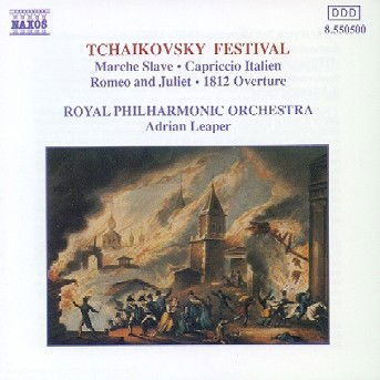 Cover for Leaper / Royal Philh. Orchestra · TCHAIKOVSKY Festival (CD) (1991)