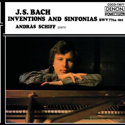 Cover for Andras Schiff · J. S. Bach: Inventions &amp; Sinfonias. Bwv 772a-801 (CD) [Japan Import edition] (2010)