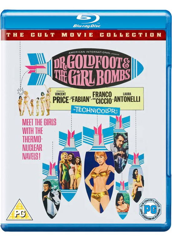 Dr Goldfoot And The Girl Bombs - Mario Bava - Elokuva - 101 Films - 5037899060001 - maanantai 25. tammikuuta 2016