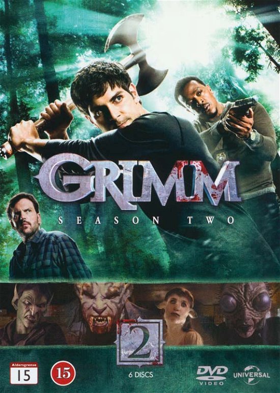 Cover for Grimm · Grimm - Season 2 (DVD) (2016)