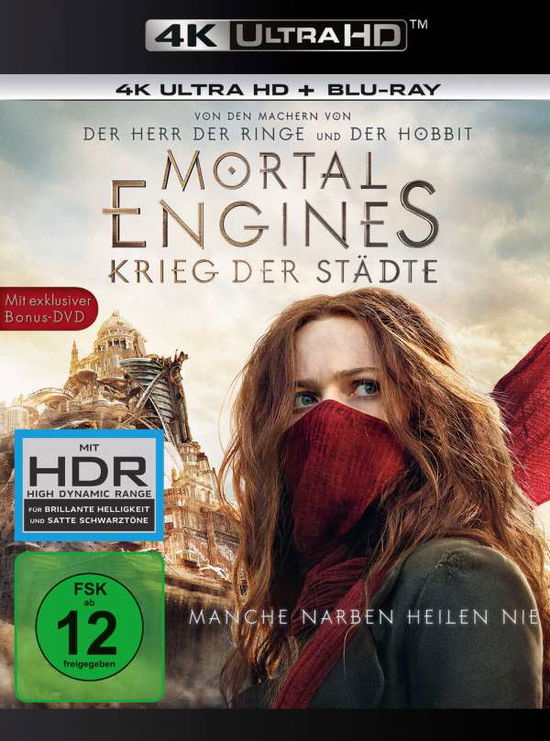 Cover for Hugo Weaving,hera Hilmar,robert Sheehan · Mortal Engines Krieg.4K,UHD-BD.8318400 (Book) (2019)