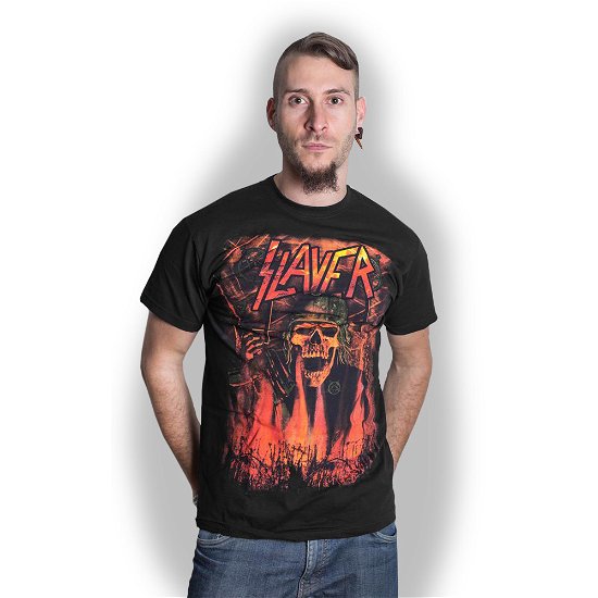 Slayer Unisex T-Shirt: Wehrmacht - Slayer - Koopwaar - Global - Apparel - 5055295349001 - 