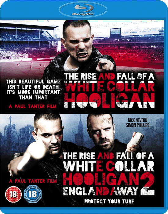 Cover for The Rise and Fall of a White C · The Rise And Fall Of A White Collar Hooligan / The Rise And Fall Of A White Collar Hooligan 2 (Blu-ray) (2013)