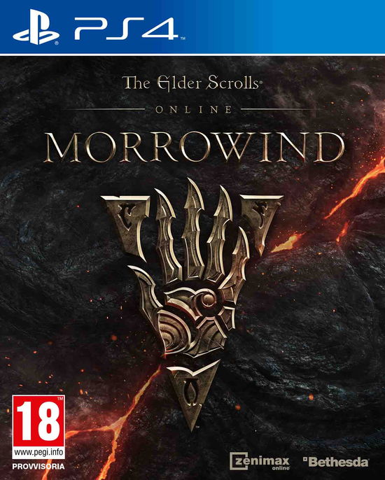 Cover for Playstation 4: The Elder Scrolls Online · Giochi Per Console Bethesda The Elder Scrolls Online: Morrowind (GAME)