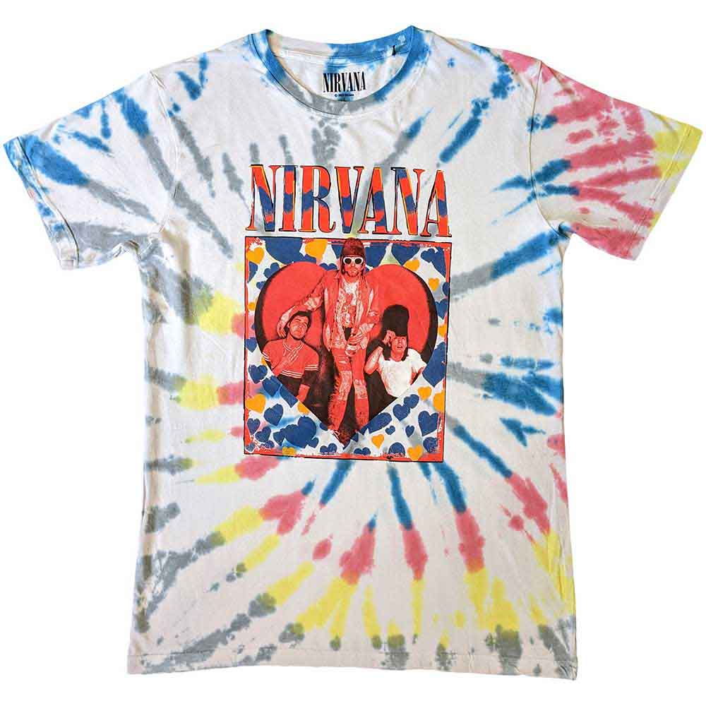 Nirvana · Nirvana Unisex T-Shirt: Heart (Wash Collection) (T-shirt