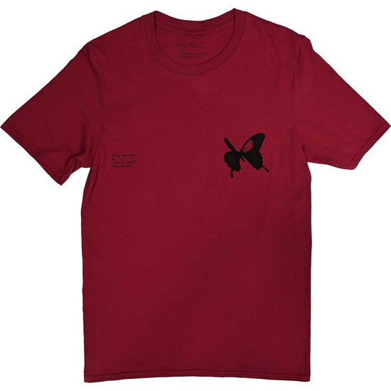 Cover for Post Malone · Post Malone Unisex T-Shirt: Twelve Carat (Red) (Ex-Tour) (T-shirt) [size S] (2024)