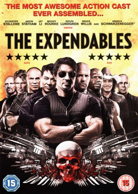 Cover for The Expendables (DVD) (2010)