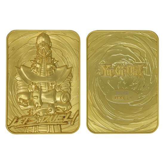 YU-GI-OH! - Jinzo - Gold Plated Metal Card Collect - P.Derive - Fanituote - FANATTIK - 5060662468001 - maanantai 30. toukokuuta 2022