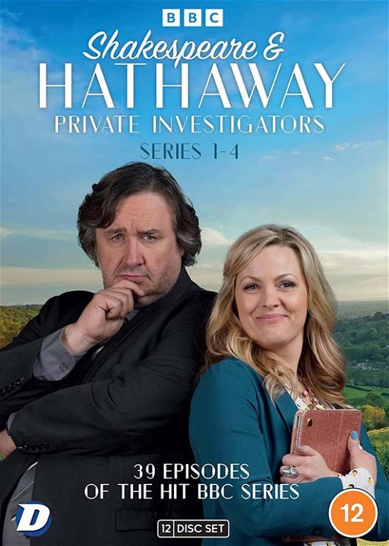 Shakespeare and Hathaway Private Investigators Series 1 to 4 - Shakespeare  Hathaway S14 DVD - Film - Dazzler - 5060797575001 - 14. november 2022