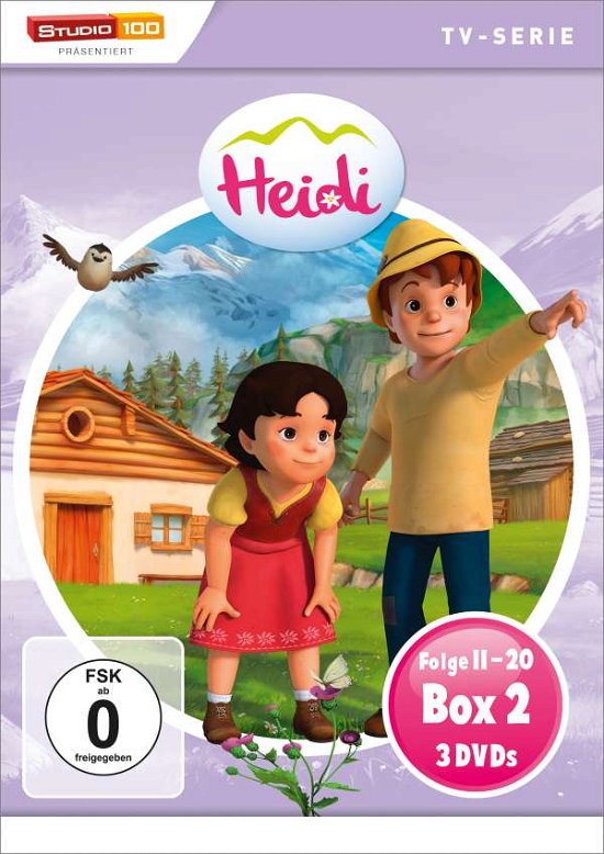 Cover for Heidi (Cgi) Teilbox 2 (DVD) (2016)