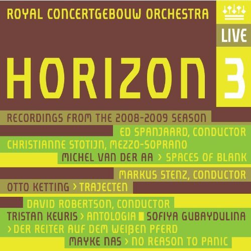 Cover for Royal Concertgebouw Orchestra · Horizon 3 (CD) (2018)