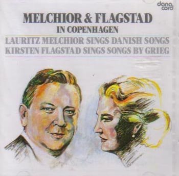 Cover for Melchior / Flagstad · In Copenhagen (CD) (2009)