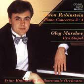 Cover for Rubinstein / Marshev / Stupel · Piano Concertos (CD) (2006)