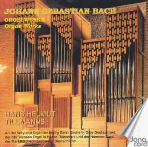 Organ Works - Bach / Tillmanns - Musikk - DAN - 5709499606001 - 1. mai 2004