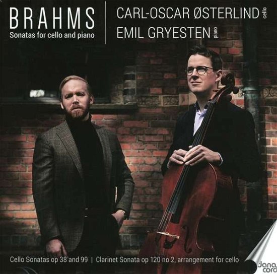 Cover for Osterlund / Gryesten · Johannes Brahms: Sonatas For Cello And Piano (CD) (2020)