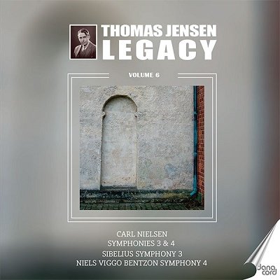 Carl Nielsen / Jean Sibelius / Niels Viggo Bentzon: Thomas Jensen Legacy. Vol. 6 - Danish Radio So / Jensen - Musik - DANACORD - 5709499916001 - 7. januar 2022