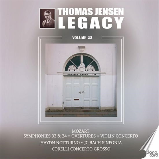 Cover for Bach,j.s. / Haydn / Mozart / Givskov · Thomas Jensen Legacy, Vol. 22 (CD) (2024)