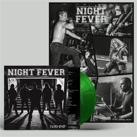 Cover for Night Fever · Dead End (LP) [Limited Green Vinyl edition] (2024)