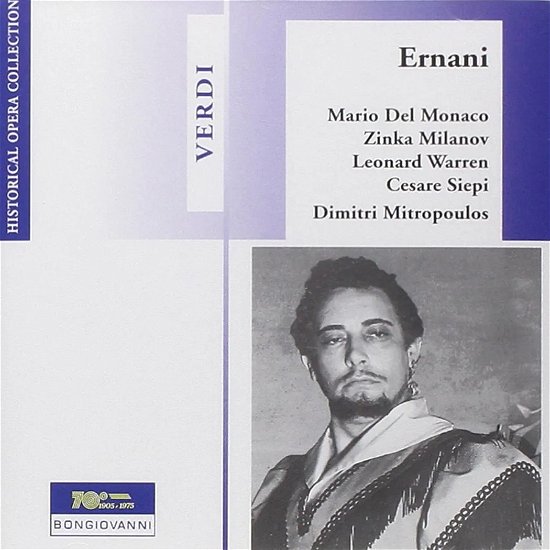 Cover for Del Monaco, Mario, Milanov, Zinka, Warre · Ernani (CD) (2006)