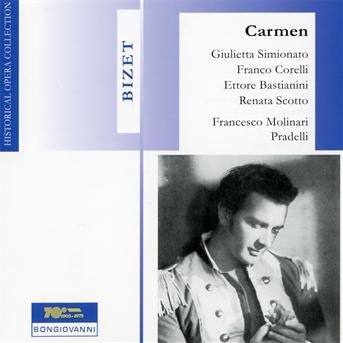 Cover for Bizet / Simionato / Corelli / Pradelli · Carmen (CD) (2012)