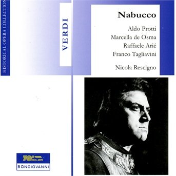 Nabucco - Verdi / Protti / De Osma / Arie / Tagliavini - Música - Bongiovanni - 8007068079001 - 28 de janeiro de 2014