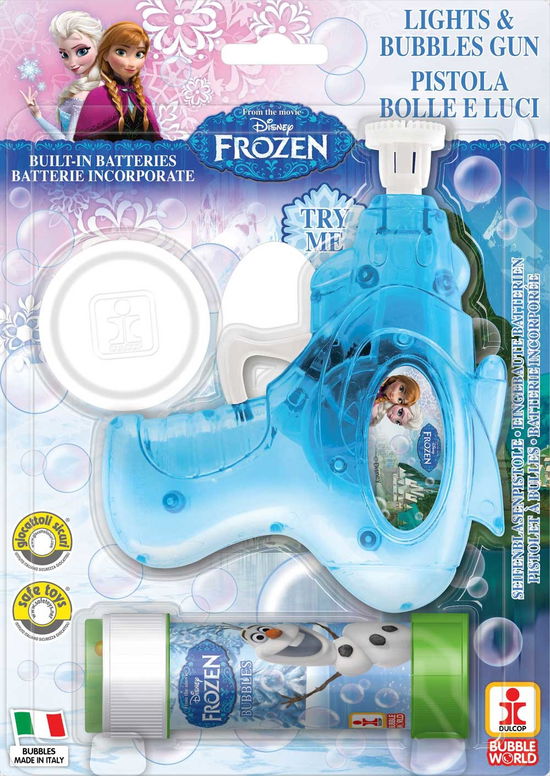 Cover for Dulcop Bolle Di Sapone · Dulcop Bolle Di Sapone - Pistola Bolle Con Luci Media - Frozen - Blister 1 Pz 60 Ml (Toys)