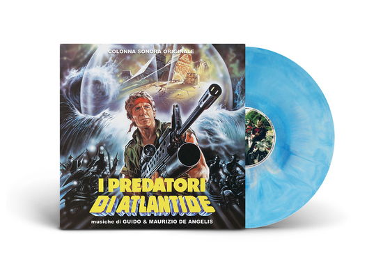 Cover for Guido &amp; Maurizio De Angelis · I Predatori Di Atlantide (LP) [Coloured edition] (2023)