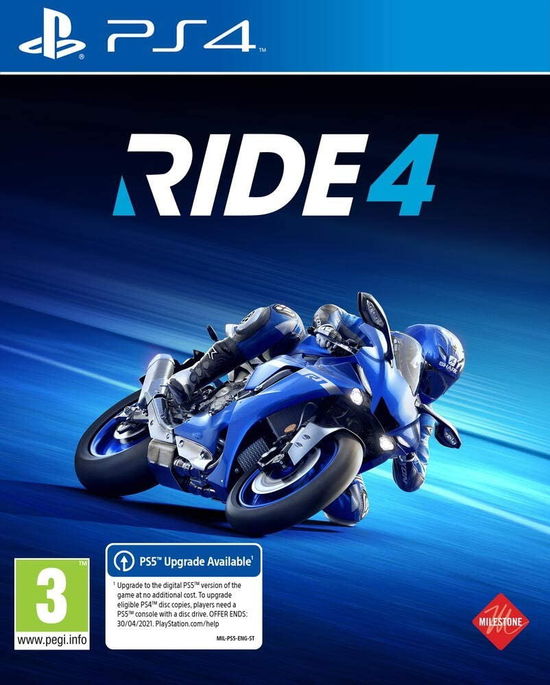 Cover for Ps4 · Ride 4  FR PS4 (PC)