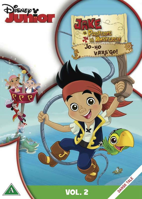 Cover for Jake og Piraterne · Peter Pan Vender Tilbage Vol 2 (DVD) (2013)