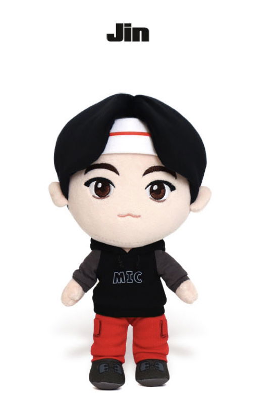 JIN - BTS - TINYTAN MIC Drop Doll - Fanituote -  - 8809311973001 - sunnuntai 1. marraskuuta 2020