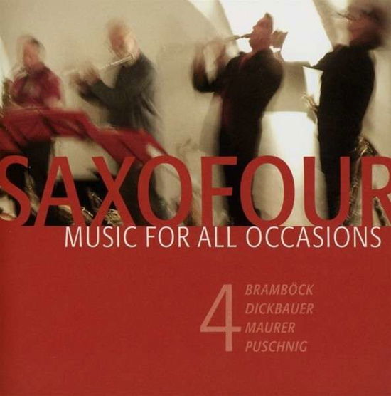 Cover for Saxofour · Music for All Occasions (CD) (2013)