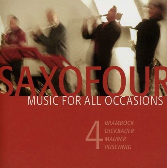 Cover for Music for all Occasions · Saxofour (CD) (2013)