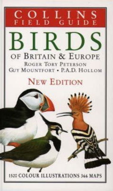 Cover for Roger Tory Peterson · Collins Field Guide - Birds of Britain and Europe (Hardcover Book) (1993)