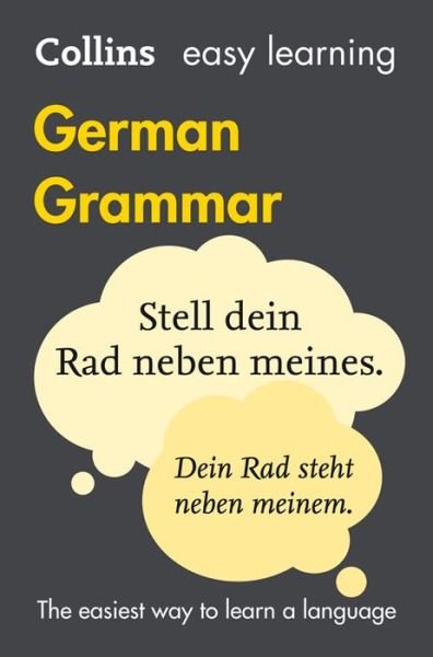 Cover for Collins Dictionaries · Easy Learning German Grammar: Trusted Support for Learning - Collins Easy Learning (Paperback Bog) [4 Revised edition] (2016)