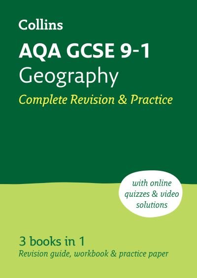 Cover for Collins GCSE · AQA GCSE 9-1 Geography Complete Revision &amp; Practice: Ideal for the 2025 and 2026 Exams - Collins GCSE Grade 9-1 Revision (Paperback Book) [2 Revised edition] (2022)