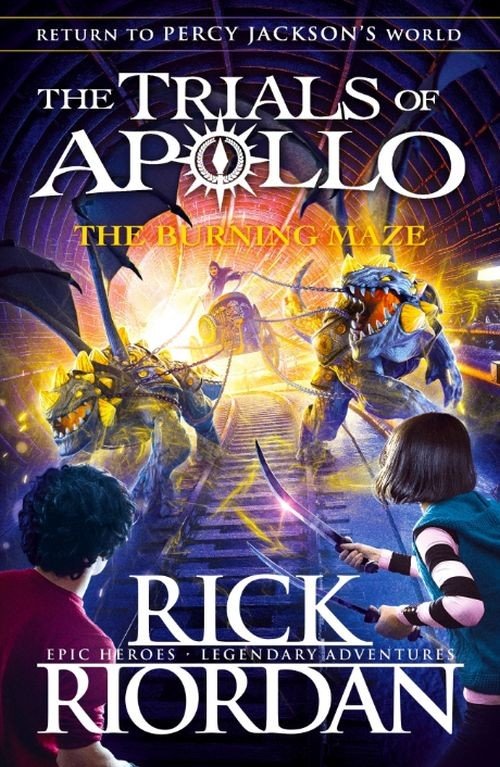Cover for Rick Riordan · The Trials of Apollo: The Burning Maze (Paperback Bog) (2018)