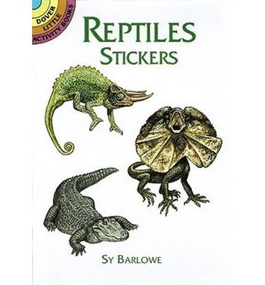 Cover for Sy Barlowe · Reptile Stickers - Little Activity Books (MERCH) (2000)