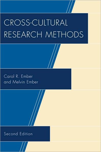 Cover for Carol R. Ember · Cross-Cultural Research Methods (Paperback Bog) [Second edition] (2009)