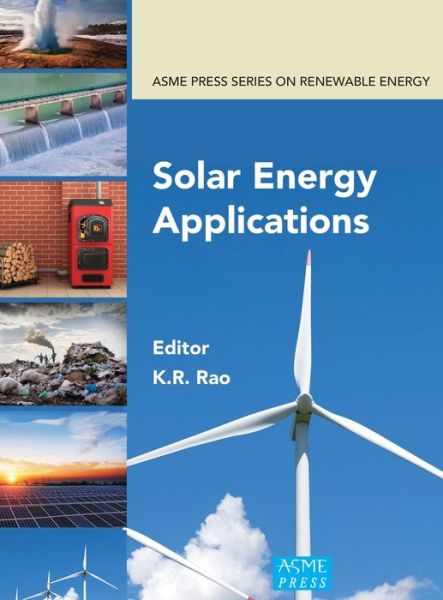 Cover for K.R. Rao · Solar Energy Applications (Inbunden Bok) (2020)