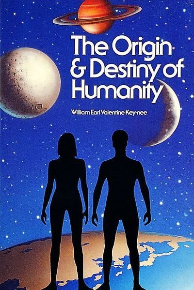 Cover for William Earl Valentine Key-nee · Origin and Destiny of Humanity (Paperback Book) [UK Ed. edition] (1997)