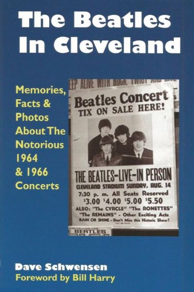 Cover for Dave Schwensen · The Beatles In Cleveland (Paperback Book) (2018)