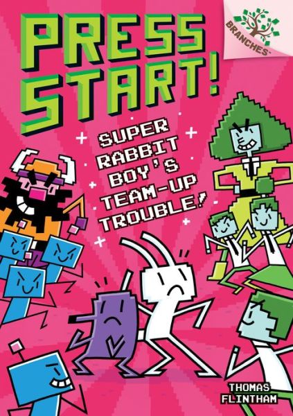 Cover for Thomas Flintham · Super Rabbit Boy?s Team-up Trouble! : A Branches Book (Hardcover Book) (2021)