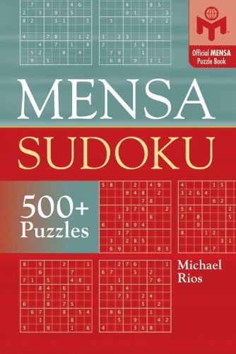 Mensa® Sudoku - Michael Rios - Libros - Sterling - 9781402736001 - 28 de octubre de 2005