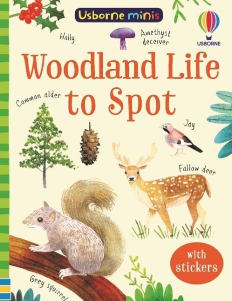 Cover for Kate Nolan · Woodland Life to Spot - Usborne Minis (Pocketbok) [UK 2020 edition] (2021)