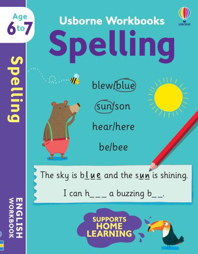 Cover for Jane Bingham · Usborne Workbooks Spelling 6-7 - Usborne Workbooks (Paperback Bog) [UK 2021 edition] (2021)