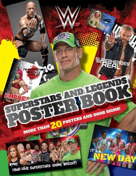 Cover for BuzzPop · WWE Superstars and Legends Poster Book (Paperback Book) (2020)