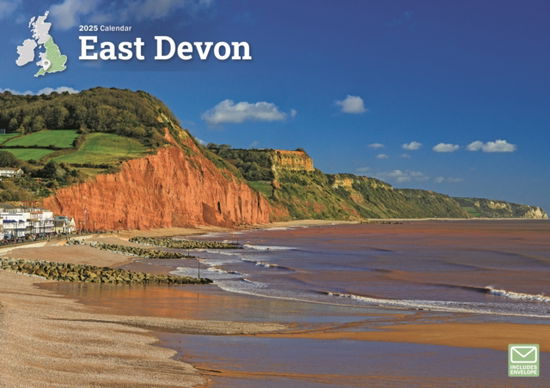 East Devon A4 Calendar 2025 - Carousel Calendars - Książki - Carousel Calendars - 9781529840001 - 3 maja 2024